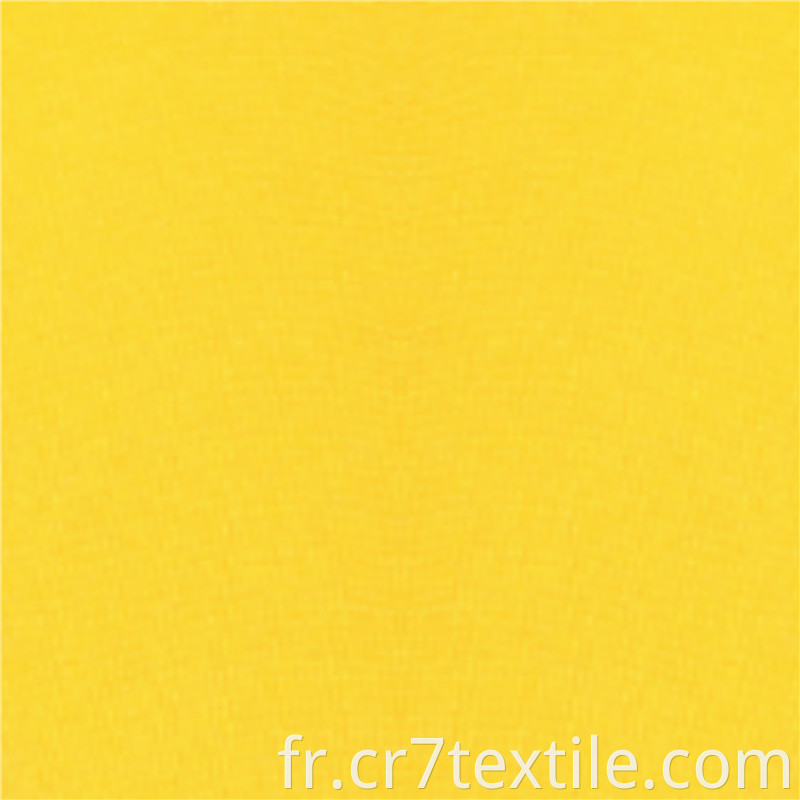 Bright Yellow Dyed Polyester Suede Fleece Cloth Fabric